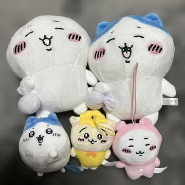 치이카와 봉제 인형 5개 세트