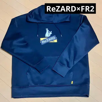 ReZARD 후드티 블랙 FR2 콜라보