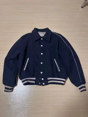 울 자켓 봄버 자켓 짧은 기장