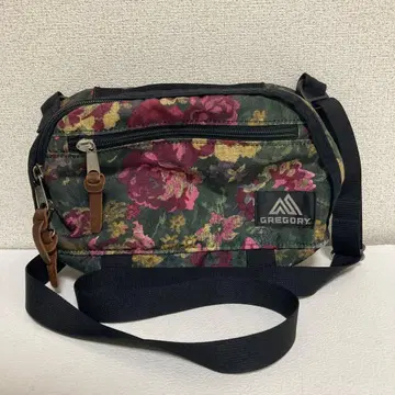 GREGORY 플로럴 숄더백