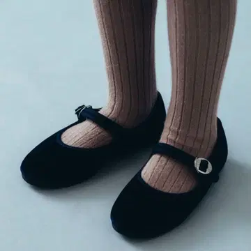 [새상품급] La Cadena 벨로아 신발 스트랩 블랙 포멀 14cm