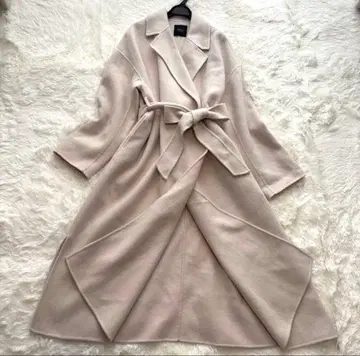 N.O.R.C 라이트 베이지 롱 코트