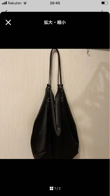 ZARA 블랙 숄더백