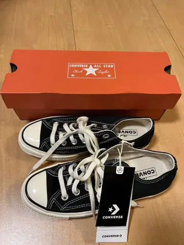 컨버스 척 테일러 CT70 로우컷 블랙