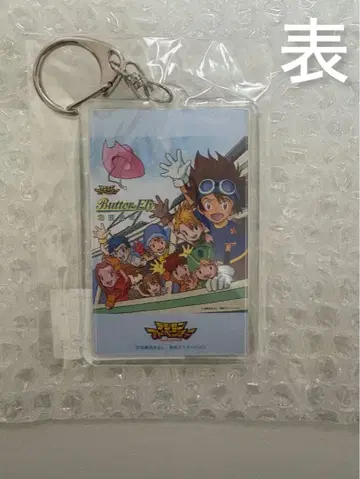 [ 한정판 ] 디지몬 Butter-Fly CD 디자인 메모리얼 티켓 키링