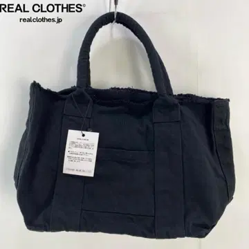 [ 미사용 ] Ron Herman 데님 미니 토트백 블랙