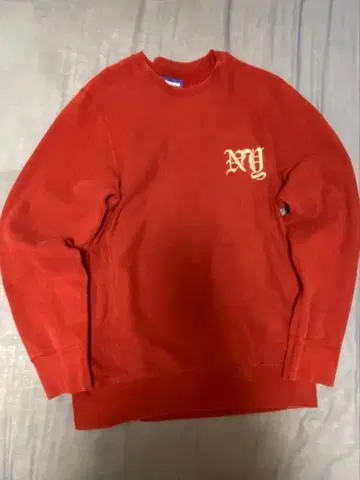 Lafayette 와인 레드 맨투맨 M 사이즈 스트릿