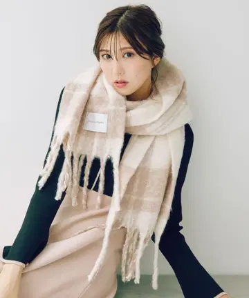 JILLbyJILLSTUART 체크 루프얀 스톨