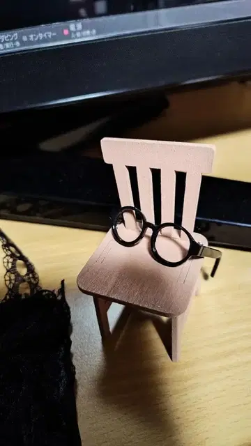 미니어처 의자 부츠 드레스 세트