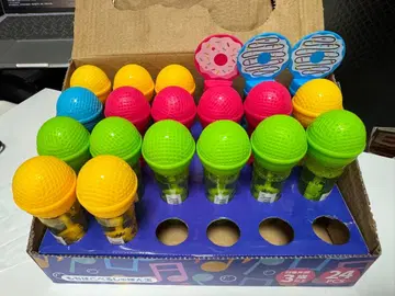 [ 새상품 ] 스틱 비눗방울 마이크 BOX세트 ( 20개입 )