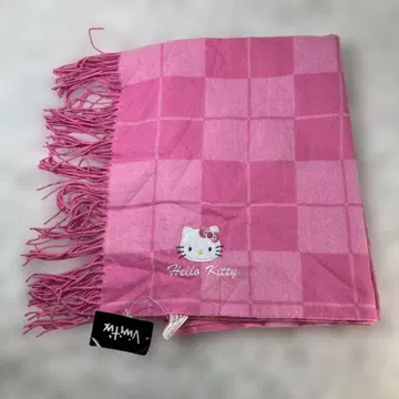 Hello Kitty 헬로키티 대형 스톨 무릎 담요 핑크 택 포함