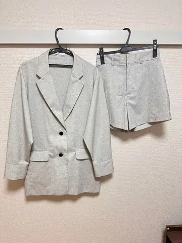 [ 새상품급 ] 셋업 자켓&숏팬츠 JEANASIS