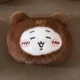 치이카와 미니소 후와후와 시리즈 곰 얼굴 캔뱃지 치이카와