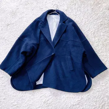 새상품급 두클라쎄 캐시미어 혼방 울 숏코트