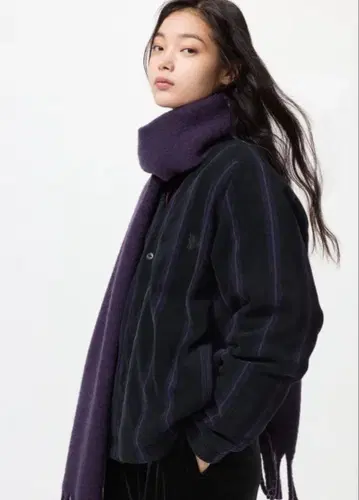 UNIQLO 플리스 오버사이즈 가디건 & 플리스 와이드 팬츠