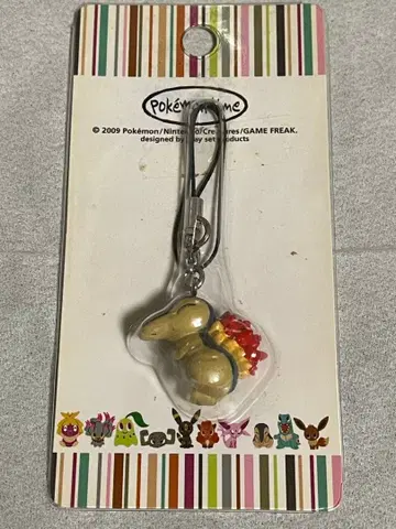 포켓몬 히노아라시 스트랩 2009년제