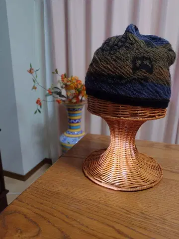 사토 섬유 후가후가 니트 모자 리버서블