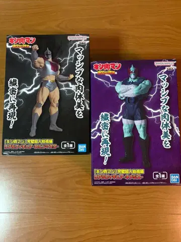 근육맨 피규어 로빈 마스크 네메시스 2체 세트