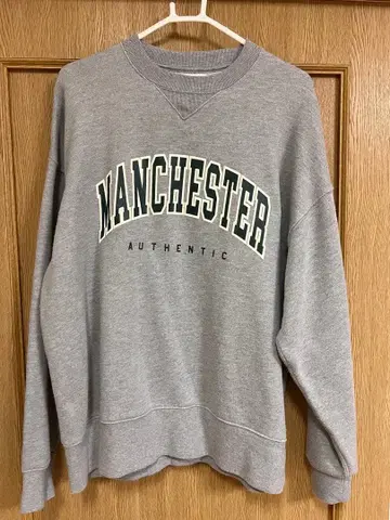 Discoat 그레이 트레이닝복 맨투맨