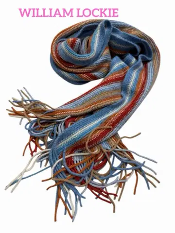 새상품급 WILLIAM LOCKIE 머플러 캐시미어 100%