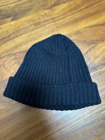 KUJIMA TAKAYUKI 블랙 니트 모자