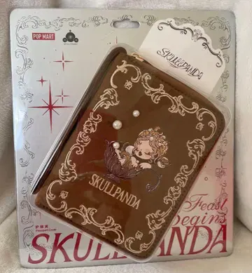 새상품 SKULLPANDA 여권 케이스 스컬팬더