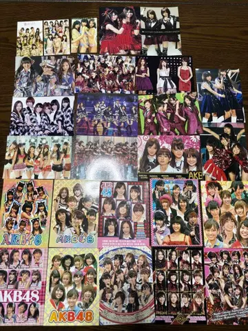 AKB48 브로마이드 사진 세트 다수