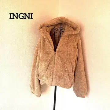 INGNI 잉그 [새상품급] [퍼] 보아 집업 후드티