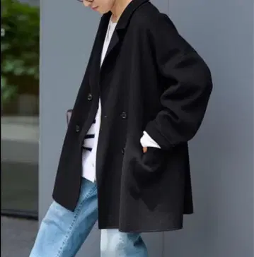 프레임워크 해밀턴 리버 테일러드 코트 블랙 36 사이즈