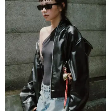 ZARA 페이크 봄버 자켓