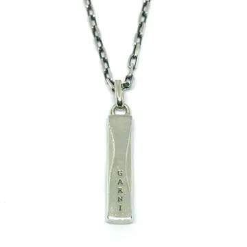 [ GARNI ] 바 목걸이 펜던트 45cm SILVER