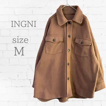 INGNI 잉그 브라운 자켓 오버 사이즈 M 아우터 카멜