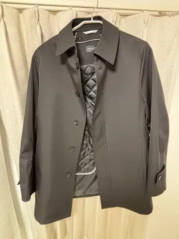 존 피어스 스텐카라 코트 블랙