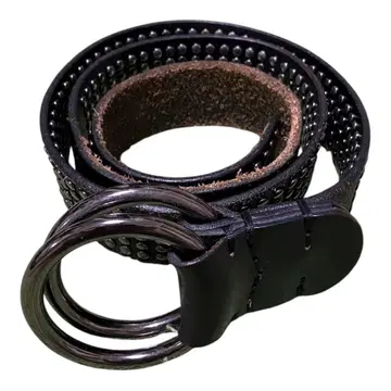 unknow 가죽 벨트 스터드 y2k