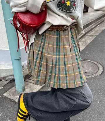 [ 차오패닉 ] 플리츠 스커트