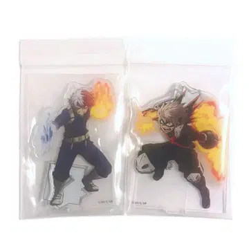 히로아카 아크릴 스탠드 바쿠고 카츠키 토도로키 쇼토 2개 세트