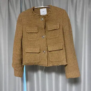 MANGO 트위드 자켓