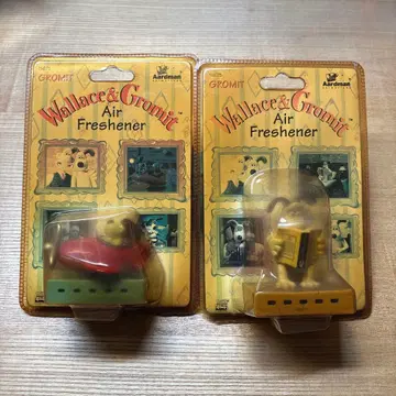 월레스와 그루밋 에어 프레쉬너 피규어 2체 세트