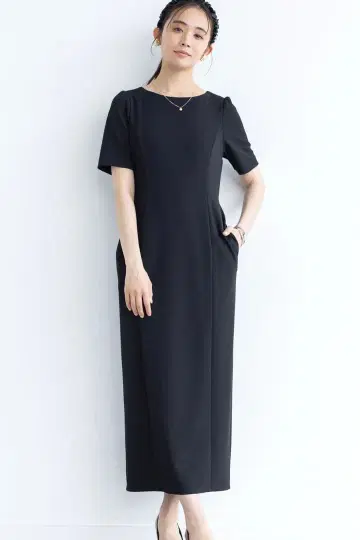 [ 새상품 택 포함 ] Ame no chi Hare 센슈얼 블랙 드레스