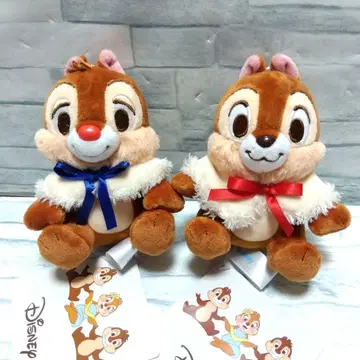 칩&데일&클라리스 마스코트 Fluffy Cuties 2종 세트