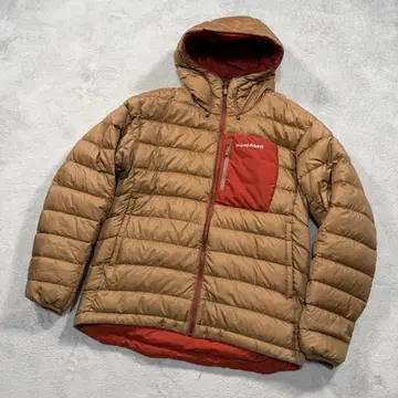 몽벨 1101492 리버서블 다운 자켓 브라운 M 사이즈