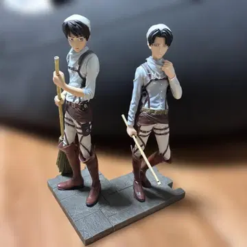 진격의 거인 DXF 오소지 엘렌 리바이 피규어 2체 세트