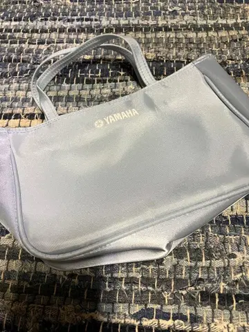 YAMAHA 블루 그레이 토트백