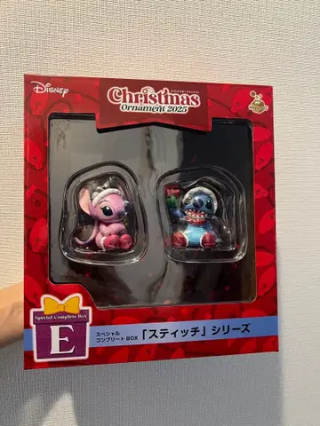 디즈니 크리스마스 오너먼트 복권 스티치 시리즈 컴플리트 BOX