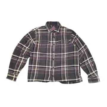 ORVIS 체크 셔츠 플란넬 셔츠 사이드 포켓