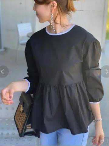 Day and Grade 블랙 셔츠