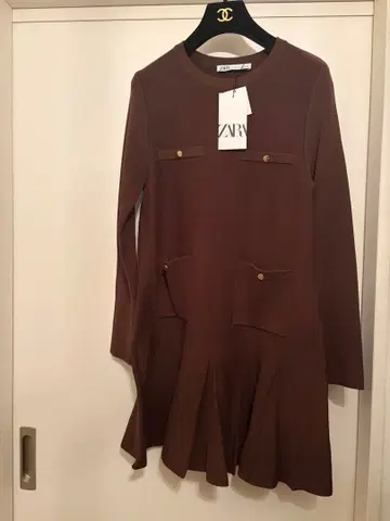 ZARA 자라 가을/겨울 원피스 브라운색