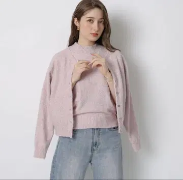 [ 새상품급 ] 아푸와이저 리셰*반짝이 가디건