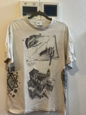 M. C. Escher 90's 빈티지 셔츠