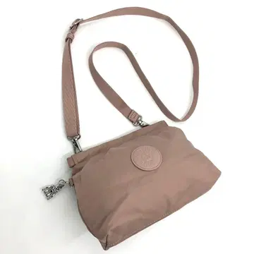 [컨디션 최상] Kipling 키플링 숄더백 나일론 핑크 베이지